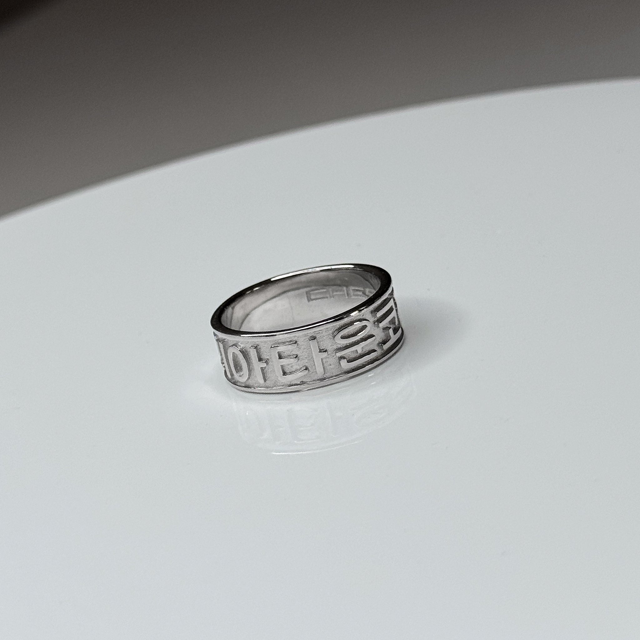 CHESI Koreatown Ring | 925 Sterling Silver Unisex Jewelry